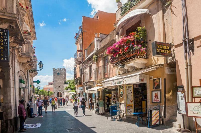 Capo Taormina House Villa ภายนอก รูปภาพ